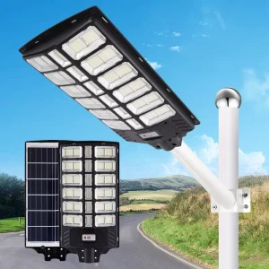 500W 800W 1000W Motion Sensor and Working Time More Than 12hours IP65 Outdoor All in One Solar Street Light