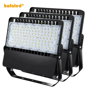 50W 100W 150W 200W 300W Commercial IP67 Yard Count Large Area Security Lights Sport Field Outdoor LED Flood Light