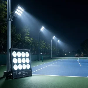 50W 600W LED Stadium Light IP66 Waterproof Outdoor Floodlight for Industrial Park Highway Roadway and Sports Court Lighting