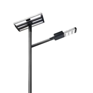 50W 60W IP65 High Waterproof LED Road Solar Street Light Monocrystalline Solar Panel LiFePO4 Battery Remote Control