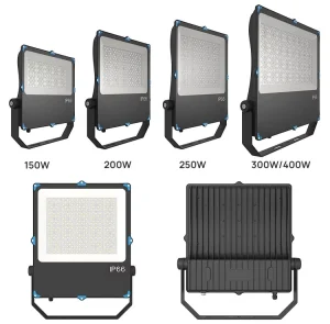 50W LED Flood Light Outdoor Waterproof IP66 High Performance Lighting for Roads Modular Die Casting Aluminum Fixture