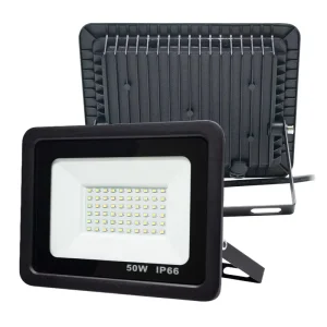 50W LED Flood Light Projector IP66 Waterproof Outdoor Garden Light Quick Shipping SMD Chip Aluminum Body Factory Floodlight