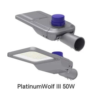 50W LED Street Light Outdoor Highway Parking Lot Waterproof IP65 Aluminum Alloy Remote Control AC Road Lighting