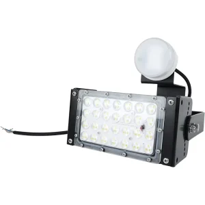 50W Motion Sensor LED Flood Light for Outdoor Industrial Fixtures for Stadium Sports Football Field Park Square Tunnel Projects