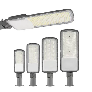 50W SMD LED Street Light IP66 IK09 Aluminum Housing 155lm/w 2700-6500K CE ErP Outdoor Road Lighting
