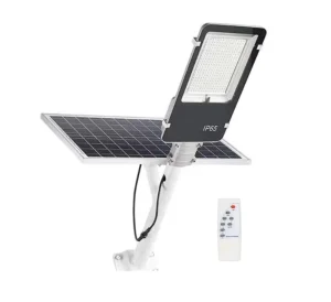 50W Solar Street Light for Road High Brightness LED 30 Hours Lighting Time Dimmable IP65