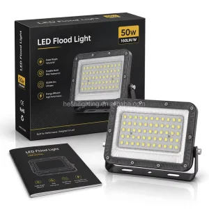 50w 100w 200w 300w 400w 500w New Led Flood Reflector 160Lm/W 3000K Led Outdoor Flood Light IP65 for Court and Garden