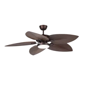 52-Inch DC Ceiling Fan, 33W Brushless Motor, 6 Speeds, Remote Control, ABS Blades, WiFi App Control, Indoor/Outdoor Use