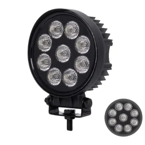 54W LED Work Light 12 40V DC Flood Beam Heavy Duty Driving Lamp IP68K Waterproof for Mining Truck Tractor Excavator