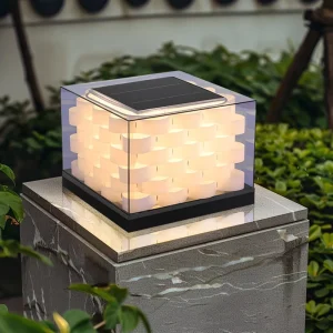 5W 12W Solar Garden Lights Outdoor IP65 Garden Landscaping Decking Pillar Lights for Lamp Post Top E27 Floodlight