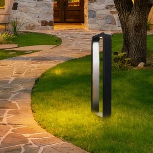 5W 7W 10W LED Garden Lawn Light Outdoor Landscape Spotlight Pathway Yard Night Light Pillar Bollard Lamp 30cm 40cm 60cm 80cm