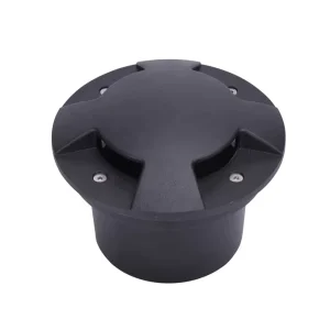 5W LED Outdoor Underground Light, 4-Sided Aluminum Garden Walkway, Path, Floor, Buried Stair and Step Light