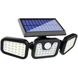 5W LED Solar Security Light Outdoor Motion Sensor Wall Lamp for Garden Yard