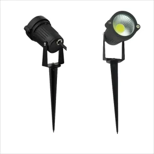 5W Mini Led Lawn Garden Light High Lumen AC85-265V Outdoor Adjustable IP65 Waterproof Landscape Spot Light Lamps Spike Lamp