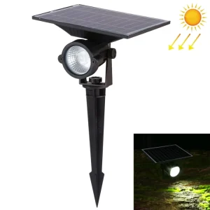 5W Outdoor Solar Garden LED Lawn Lamp Bollard Light RGB Color LED Solar Lawn Pole Light