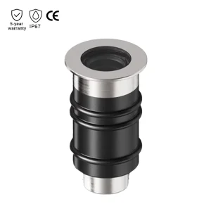 5W Warm White LED IP67 Rated Underground Lamp Stair Stage Decking Small Aluminum Body Garden Buried Light Outdoor Path Lighting