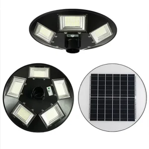 600W 1000W UFO LED Solar Garden Lights for Park Plaza Lighting