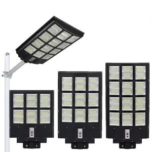 600w 800w 1000w Energy Saving Integrated Solar Street Light Outdoor Waterproof Radar Sensor Wide Range Solar Wall Light