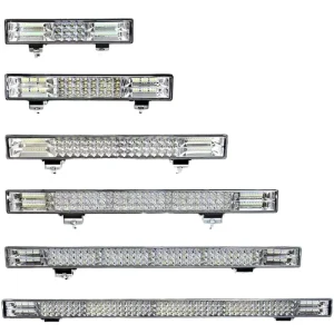 60LED Flood Spot Lights Combo Bar Driving Led Off Road Lights SUV Ute ATV Truck 4×4 Boat Work Light DC12V 80V