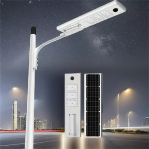 60W 80W 100W 120W Road IP65 Aluminum Body DC Power Supply PIR IR Motion Sensor Solar LED Street Light Remote
