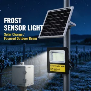 60W Solar Flood Light Waterproof LED Lamp for Garden Pathway