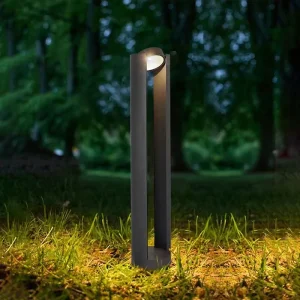 60cm/80cm Waterproof Modern LED Bollard Post Light for Outdoor Gardens, Pathways, and Lawns