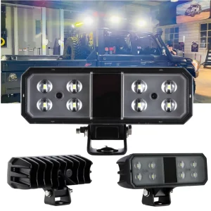 6Inch Flood Led Work Light 24w Square Car Spotlight 4×4 Offroad Fog Lamp Automotive Accessories 12v 24v ECE Certified