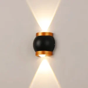 6W 12W LED Wall Lamp Indoor Outdoor Waterproof Aluminum Two-head Wall Lamp for Garden Porch Bedroom Stairs