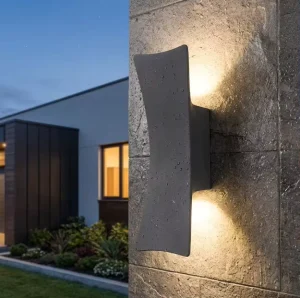6W Aluminum LED Light Indoor and Outdoor Waterproof Wall Lamp Exterior Wall Mounted Outdoor Wall Lights
