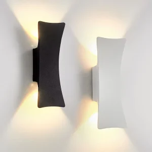 6W Aluminum LED Light Indoor and Outdoor Waterproof Wall Lamp Exterior Wall Mounted Outdoor Wall Lights
