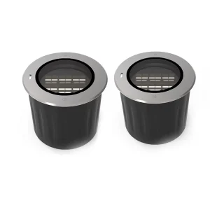 6W Inground Light IP67 Recessed Low Voltage Step Light RGB LED Underground Lights