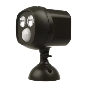 6W Super Bright 450 Lumen LED Outdoor Indoor Security PIR Spotlight Battery Powered Wireless Motion Sensor Spotlight