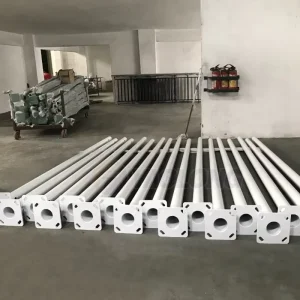6m 8m 10m 12m Hot Dip Galvanized Steel Street Light Poles Conical Road Light Pole Suppliers