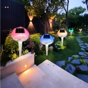 7 Colors Solar Outdoor Lights Garland LED Mushroom Waterproof Solar Led Light Outdoor Solar Lamp Christmas Light