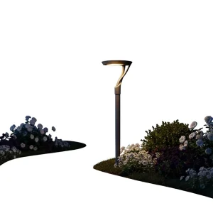 77W IP66 AC Waterproof SMD3030 Smart Control LED Area Light Aluminum+Tempered Glass for City Outdoor Garden Street Road