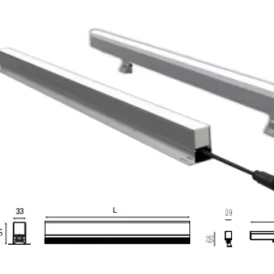 7W 14W IK10 LED Facade Lighting Ip67 CE Light for Outdoor Large Building Shopping Mall Outdoor Linear Lighting