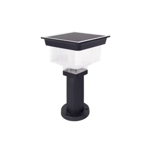 7W Die-Cast Aluminum Solar Lawn Light IP65 Waterproof Outdoor LED Garden Lamp for Villa Courtyard Path Landscape Decoration