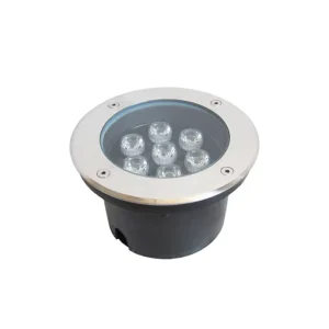 7W LED Waterproof Underground Lamp Aluminum Stainless Steel Uplighter Floor Light for Garden Path Square Park AC85-265V DC12V