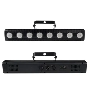 8 Colored PVC Wall Washers with Remote Control for Party KTV Bar Stage Lighting Christmas Performance