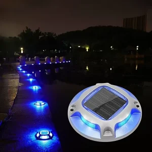 8 LED Waterproof Solar Underground Lights Outdoor Ground Landscape Lighting for Garden Patio Lawn Light
