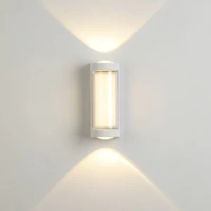 8 Watt Cylinder Modern Outdoor up and Down Wall Light Waterproof Outside Porch Light