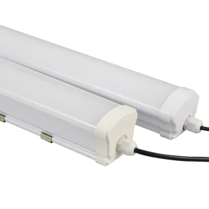 80 LED Tri Proof Light Tube T8 Integrated Plastic 100W Solar Outdoor Waterproof High Bay Light for Warehouses 100 Outdoor Areas