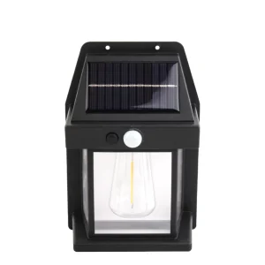 800lm Three-Level Adjustable Solar LED Outdoor Garden Wall Lamp