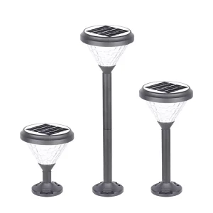 800mm Solar Walkway Pillar Landscape Light with Remote Control and Color Temperature