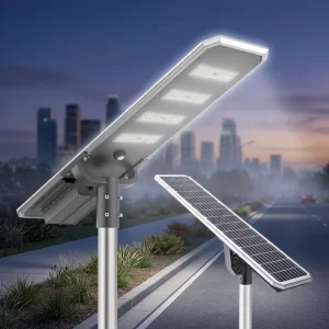 80W 120W IP65 Weatherproof Solar LED Garden Pathway Street Light with High Brightness for Outdoor Walkways and Driveways
