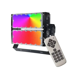 85-265V AC RGBWW RGBCW Flood Light Led IP65 Landscape Lights RGBW with Remote Controller 20 40 60 90 Beam Angles