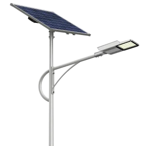 85W Solar Street LED Light with Tempered Glass Tool-Free Maintenance