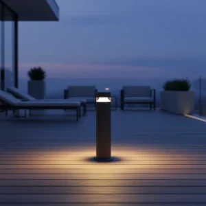 8W 10W 12W 20W Bollard Lights for Villa Garden Porch and Lawn