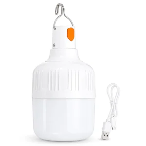 8W 10W 15W 20W USB Rechargeable LED Camping Lantern High Brightness Emergency Light Portable Hanging Lamp for Outdoor Fishing