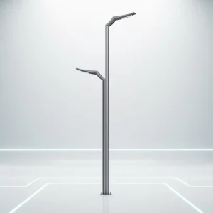 90W IP66 LED Street Lighting Lamp with 6m 9m 10m 12m Poles Aluminum Alloy 3 Year Warranty CRI 70 50000 Hours Lifespan
